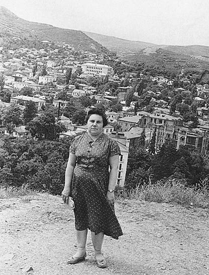 Лея Трахтман-Палхан в Израиле. 1956 год